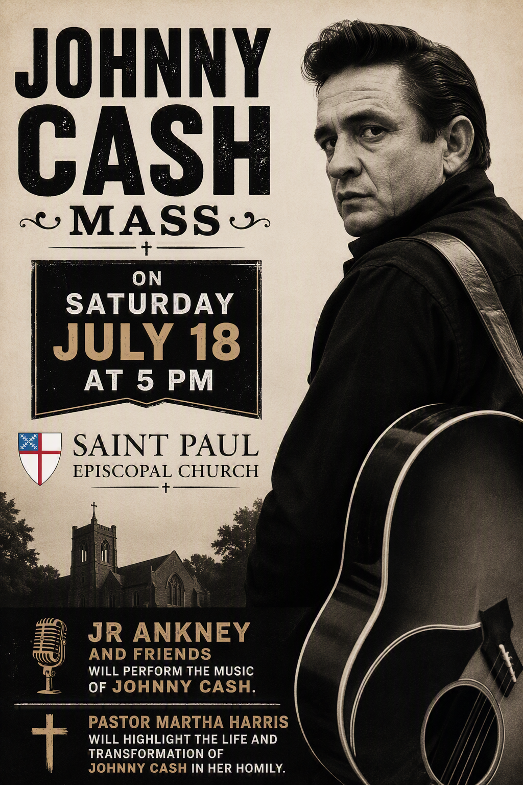 Johnny Cash Mass flyer